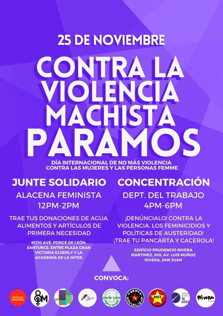 Contra la violencia machista PARAMOS