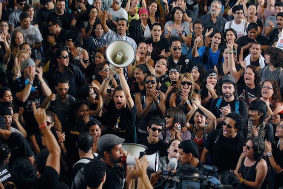 Manifestación estudiantil del 2010-2011