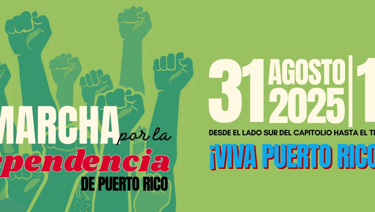 Flyer Marcha por la independencia 2025