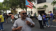Ricardo Santos Ortiz, portavoz del MST, durante una entrevista realizada en vivo por la página de facebook de Bandera Roja.